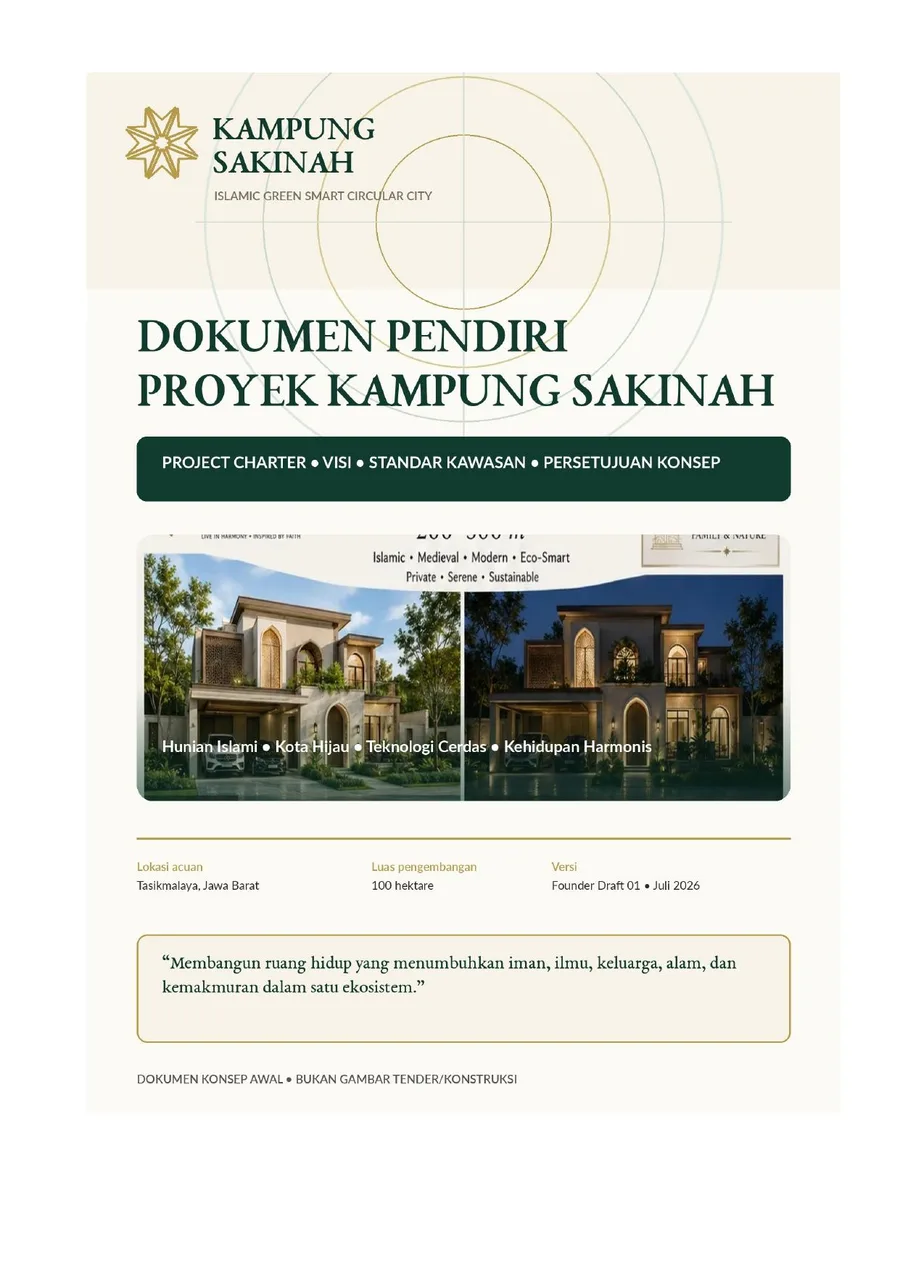 Founder Project Charter cover